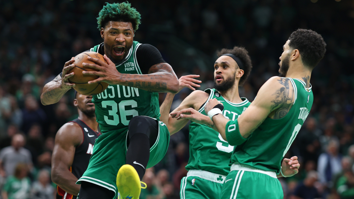NBA Odds, Picks & Predictions: Matt Moore’s Expert Bets for Heat vs. Celtics (May 29) article feature image