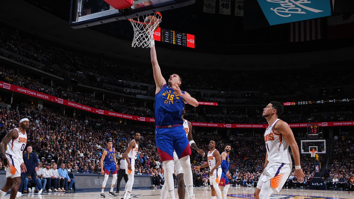 Nikola Jokic Player Props Odds | Projection, Prediction for Suns vs Nuggets Game 2 article feature image