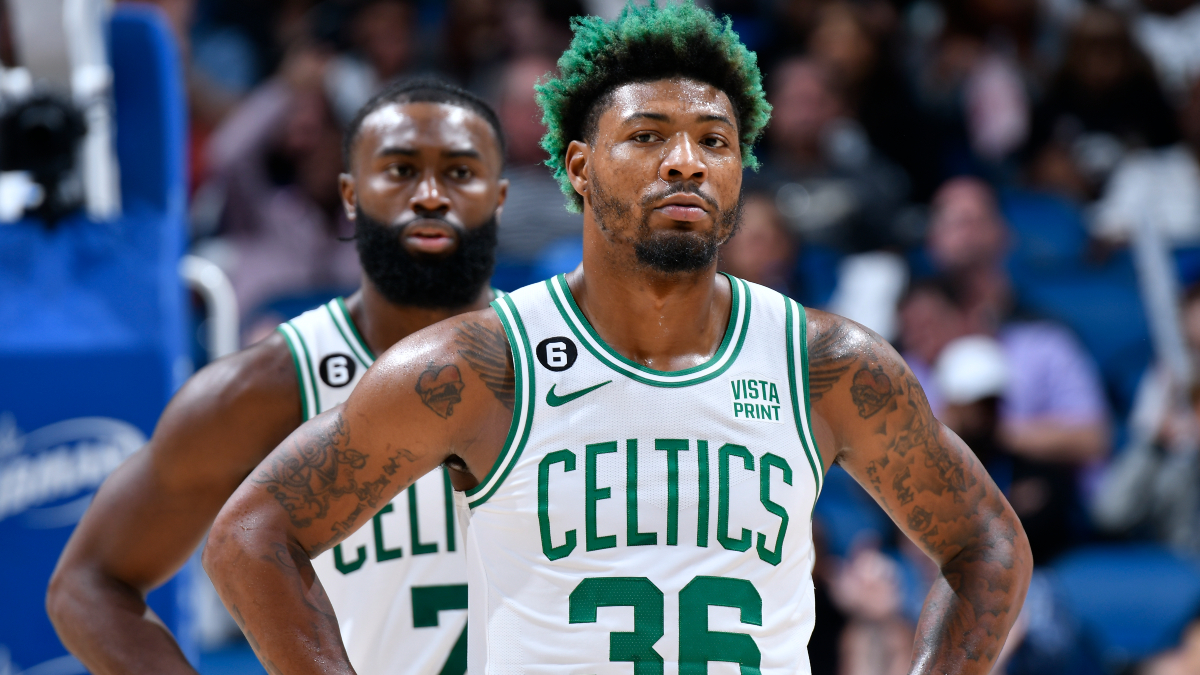 NBA Same Game Parlay Picks: Prop Bets for Marcus Smart, Jaylen Brown in Celtics vs Heat article feature image