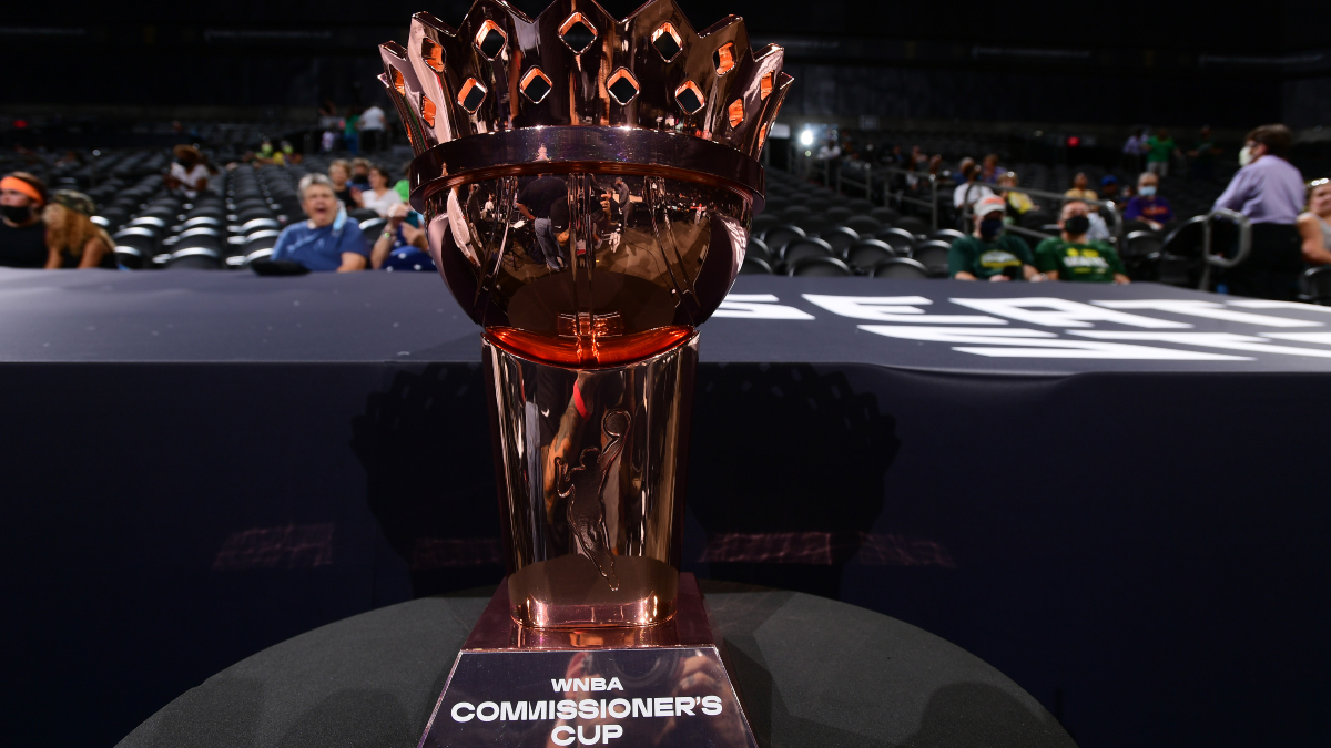 2023 WNBA Commissioner’s Cup Odds: Aces, Liberty Enter Season as Favorites article feature image