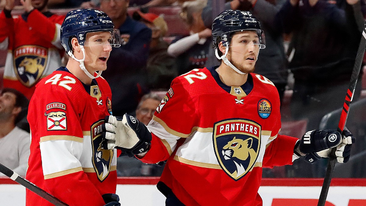 Golden Knights vs Panthers Same Game Parlay: Game 3 Bets for Brandon Montour, Gustav Forsling (Thursday, June 8) article feature image