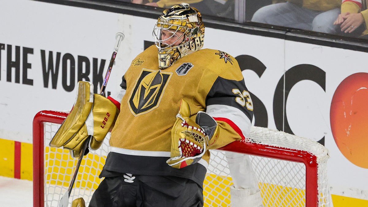 Stanley Cup Game 5 Odds | NHL Experts Panthers vs. Golden Knights Over/Under Pick article feature image