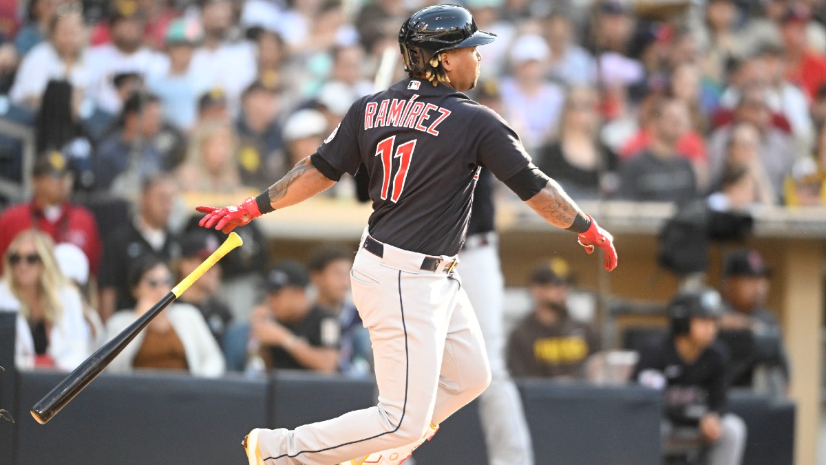 MLB PrizePicks: How to Back Jose Ramirez Friday article feature image