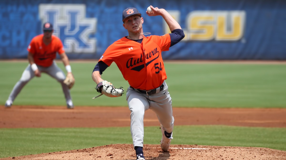 Auburn NCAA Regional Odds, Picks: How to Bet Auburn, Southern Miss in 2023 College Baseball Tournament article feature image