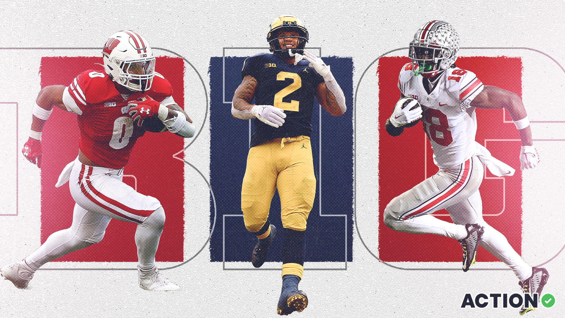 2023 Big Ten Conference Preview, Odds, Picks: 9 Bets for Ohio State, Michigan, Wisconsin & More article feature image