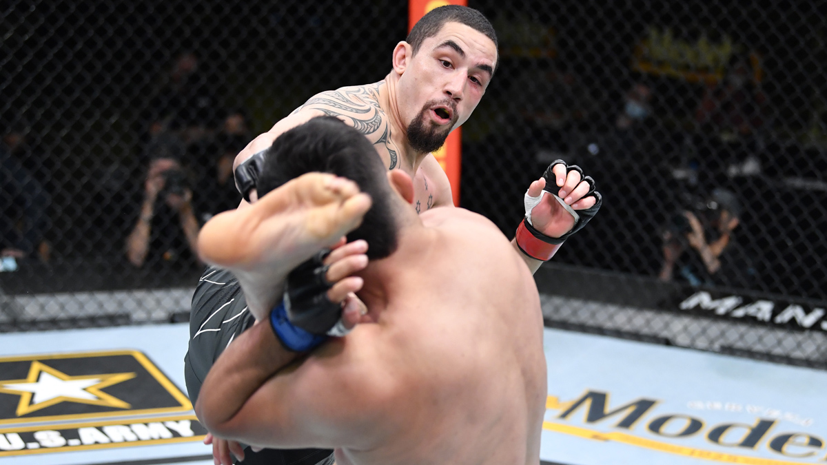 UFC 290 Parlays: How to Get -400 Favorite Robert Whittaker at +255 Odds (Saturday, July 8) article feature image