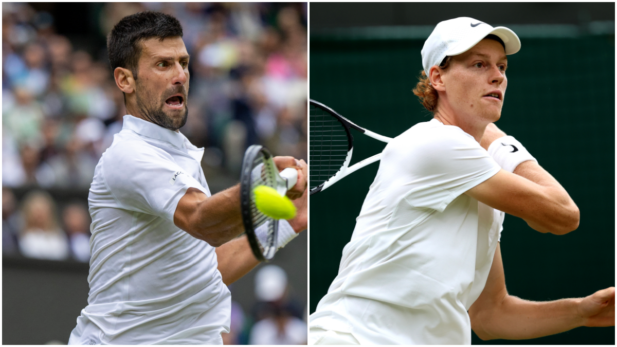 Novak Djokovic vs Jannik Sinner Odds, Pick | Wimbledon Semifinal Preview article feature image