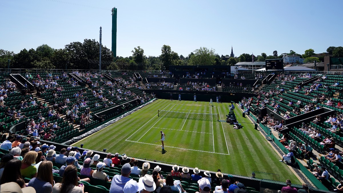 Monday Wimbledon Schedule, Odds & Picks | Tennis Best Bets article feature image