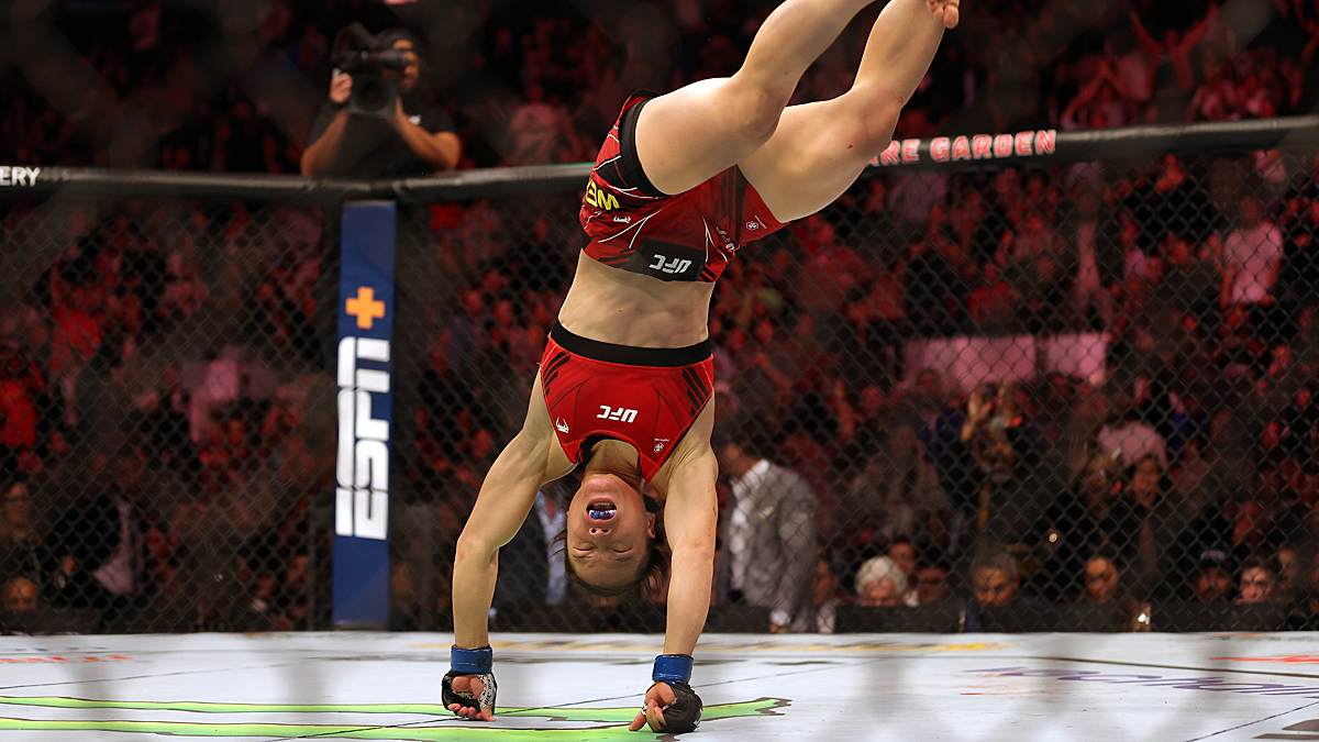 UFC 292 Odds, Pick & Prediction for Zhang Weili vs. Amanda Lemos: Take Juiced Prop Bet for Co-Headliner (Saturday, August 19) article feature image
