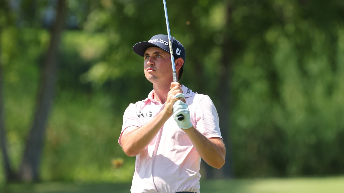 Wyndham Championship Market Report: Sharps are Betting J.T. Poston article feature image