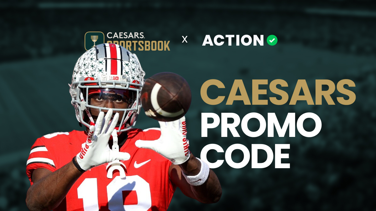 Caesars Sportsbook Promo Code ACTION4GET Gets $250 Value for Saturday NCAAF Bets, Any Sport article feature image