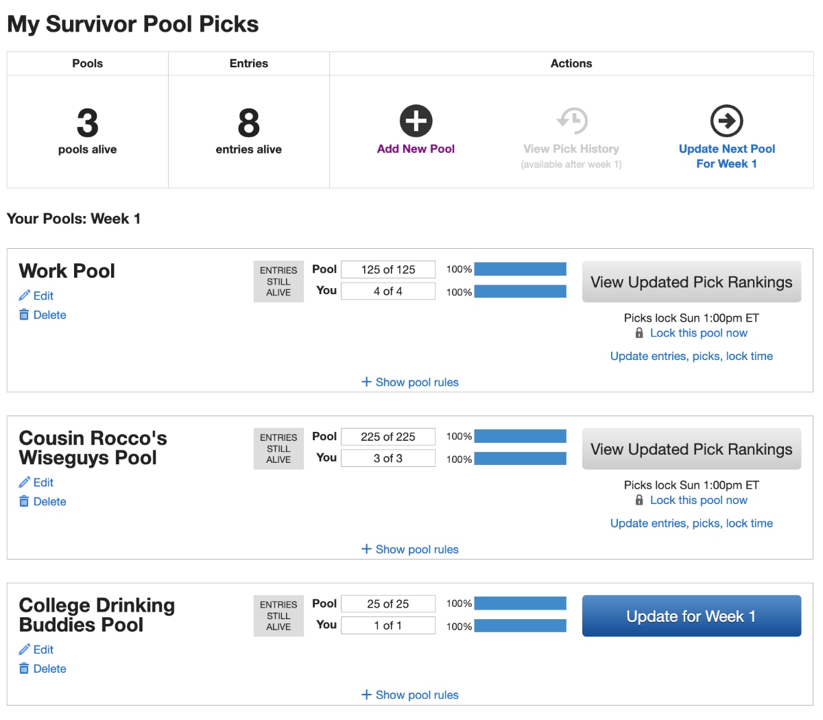 NFL Survivor Pool Advice for Week 1: Picks & Predictions (2023)