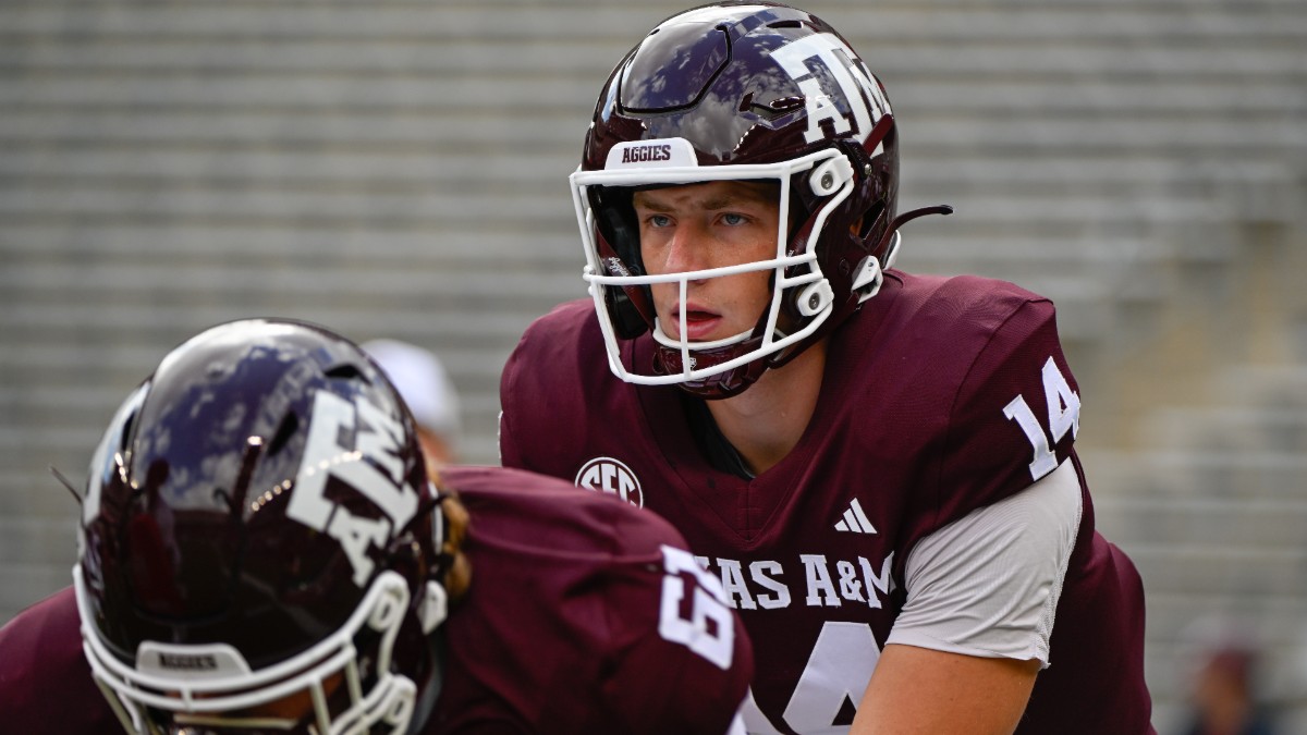NCAAF Odds, Picks for Texas A&M vs Arkansas article feature image