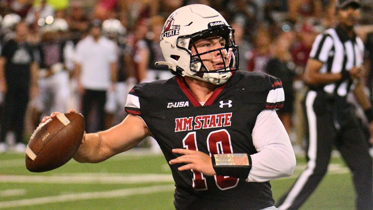 NCAAF Odds, Picks for New Mexico State vs. Liberty article feature image