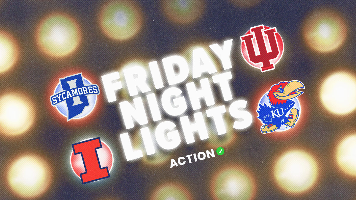 Friday NCAAF Odds, Picks | How to Bet Kansas vs Illinois, Indiana vs Indiana State (Sep. 8) article feature image