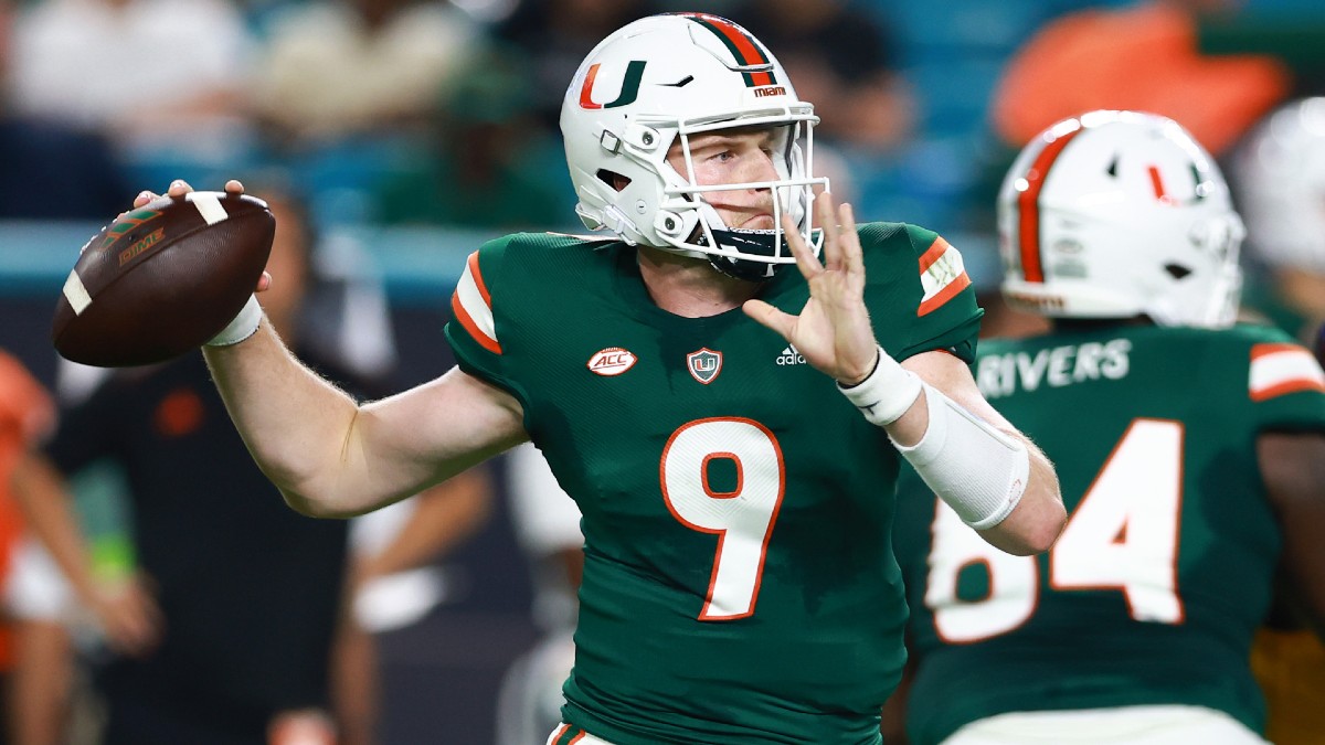 Miami vs Temple Odds & Picks: Expect a Blowout in Philly article feature image