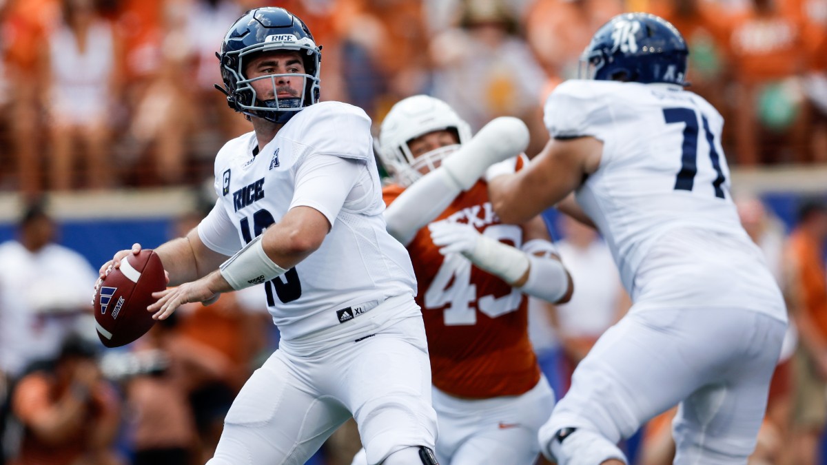 College Football Odds, Picks & Prediction for Rice vs USF article feature image