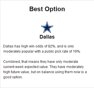 Balancing Expected Value And Future Value When Making NFL Survivor Picks -  PoolGenius