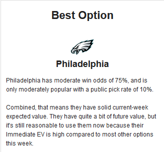 NFL Survivor Week 2 Probabilities Tool: Burn The Bills Early?