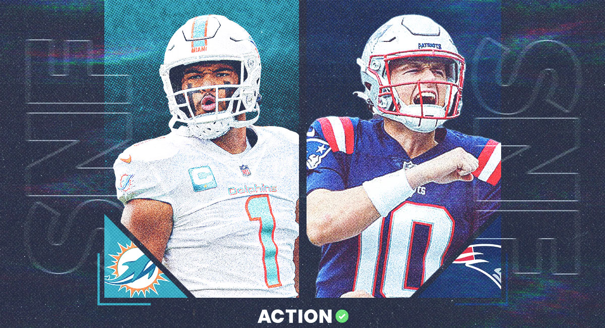Dolphins vs Patriots NFL Odds, Prediction | Expert Pick for Total on Sunday Night Football article feature image