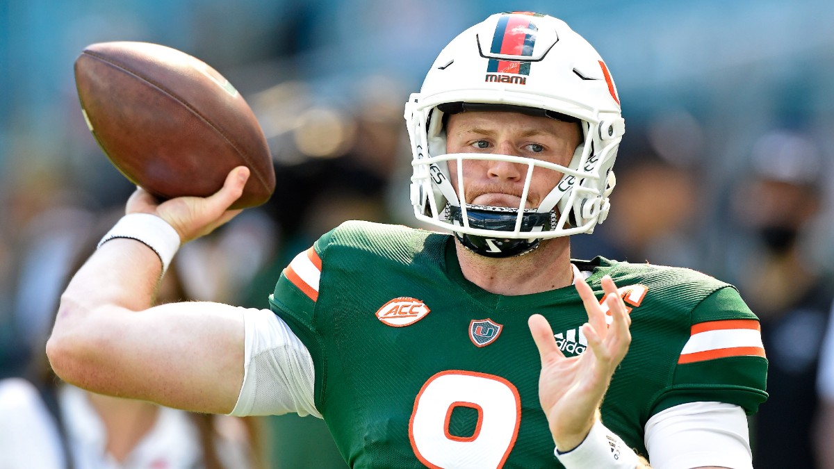 NCAAF Odds, Picks & Predictions for Texas A&M vs Miami article feature image