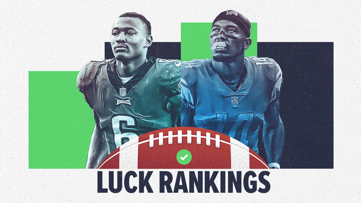 NFL Luck Rankings: Eagles & Lions Top Ranks After Week 1 Image