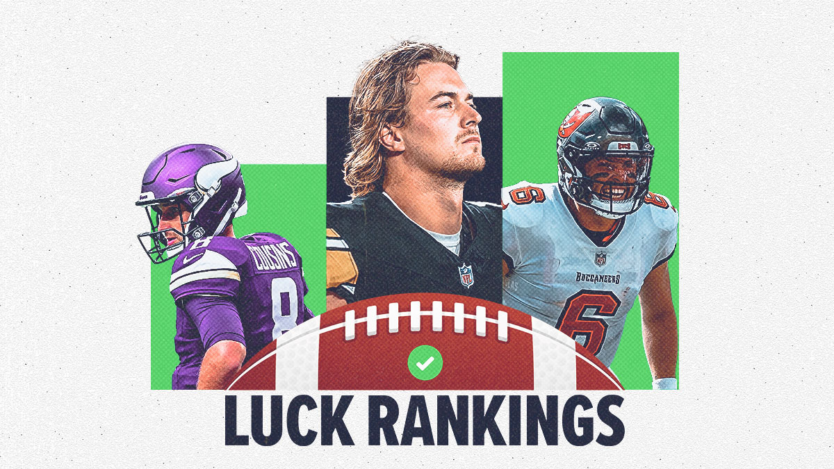 Luck-Driven NFL Power Rankings Week 4: Steelers Leapfrog Buccaneers as Luckiest