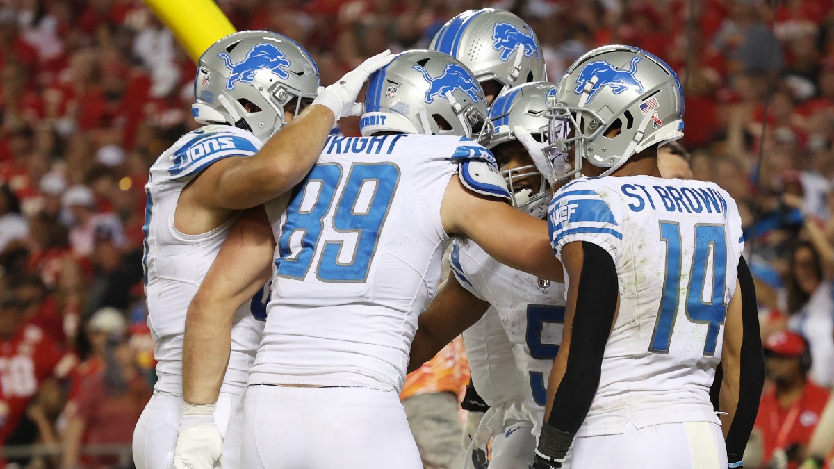 Chiefs vs Lions Odds, Betting Results: Lions Upset K.C. Without Kelce article feature image