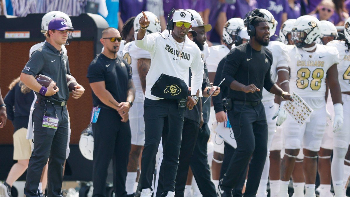 Colorado vs TCU Odds: Colorado Wins as 21-Point Underdog in Deion Sanders’ Coaching Debut for Buffs article feature image