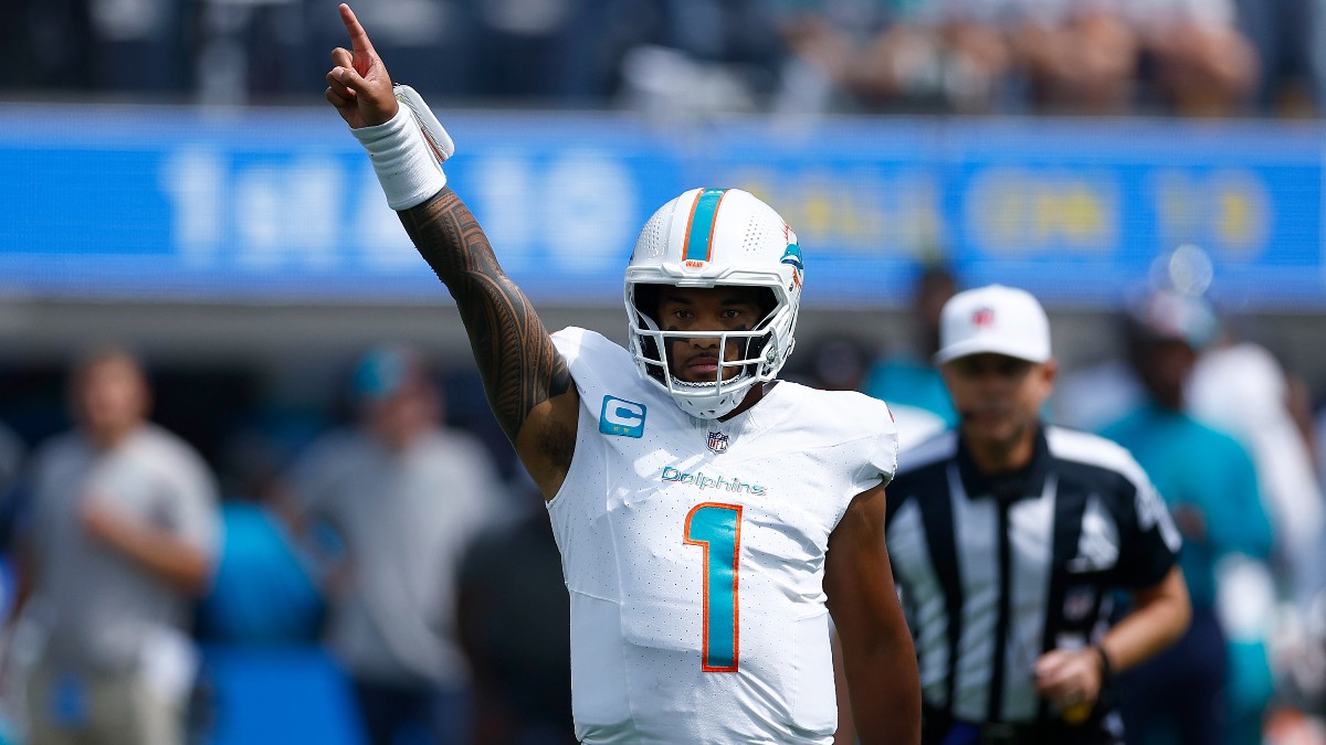 Most Valuable Dolphins vs. SNF Prop Bets  Patriots: Featured image from article by Tua Tagovailoa, Mac Jones and Juju Smith-Schuster