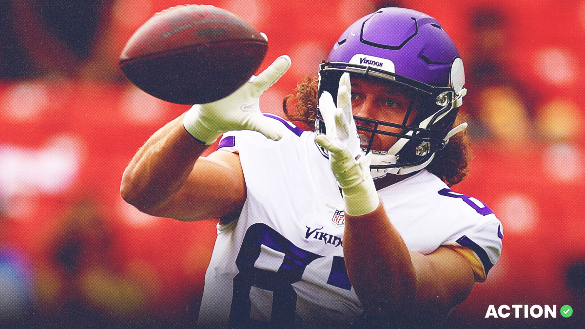 Vikings vs Eagles Player Props, Anytime Touchdown Scorers – Featured Image from TJ Hockenson and Jalen Hurts Article