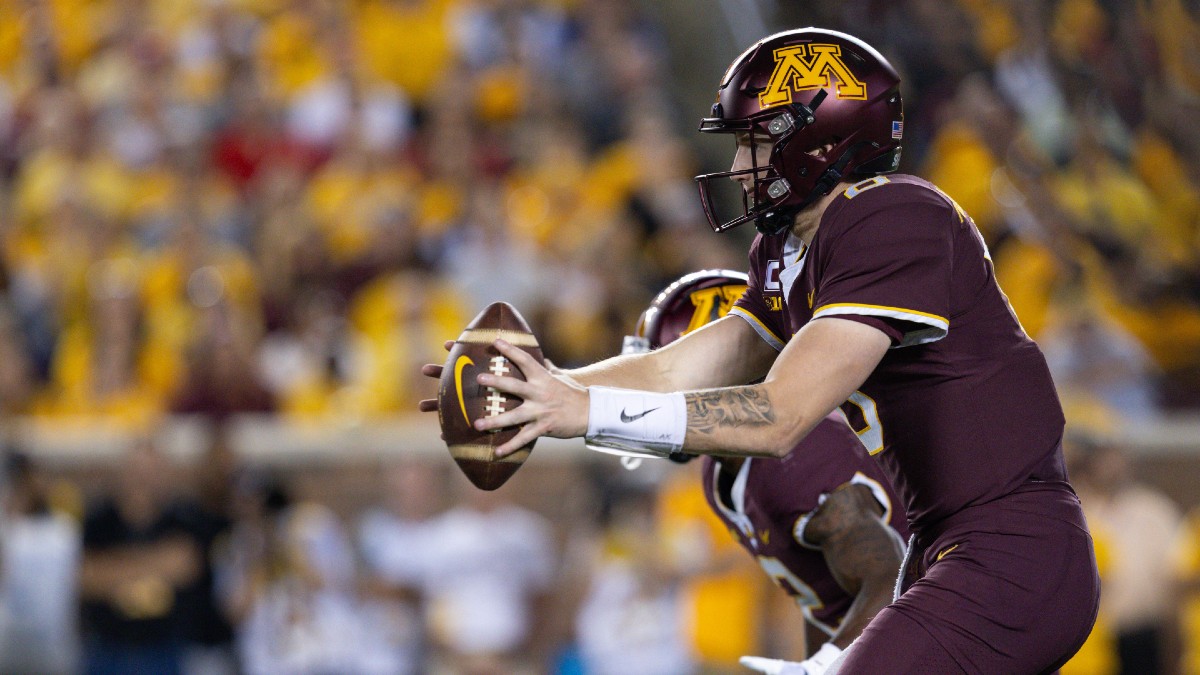 NCAAF Odds, Picks for Eastern Michigan vs. Minnesota | Back the Gophers? article feature image