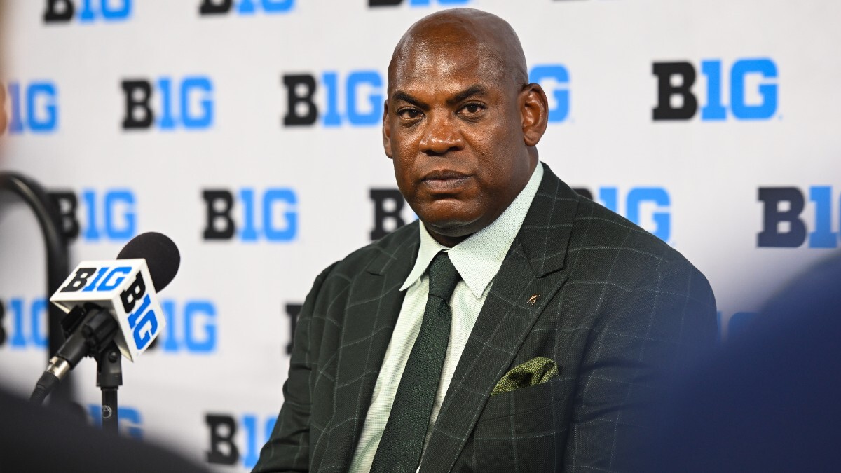 Michigan State Suspending Head Coach Mel Tucker Amid Sexual Harassment Investigation article feature image