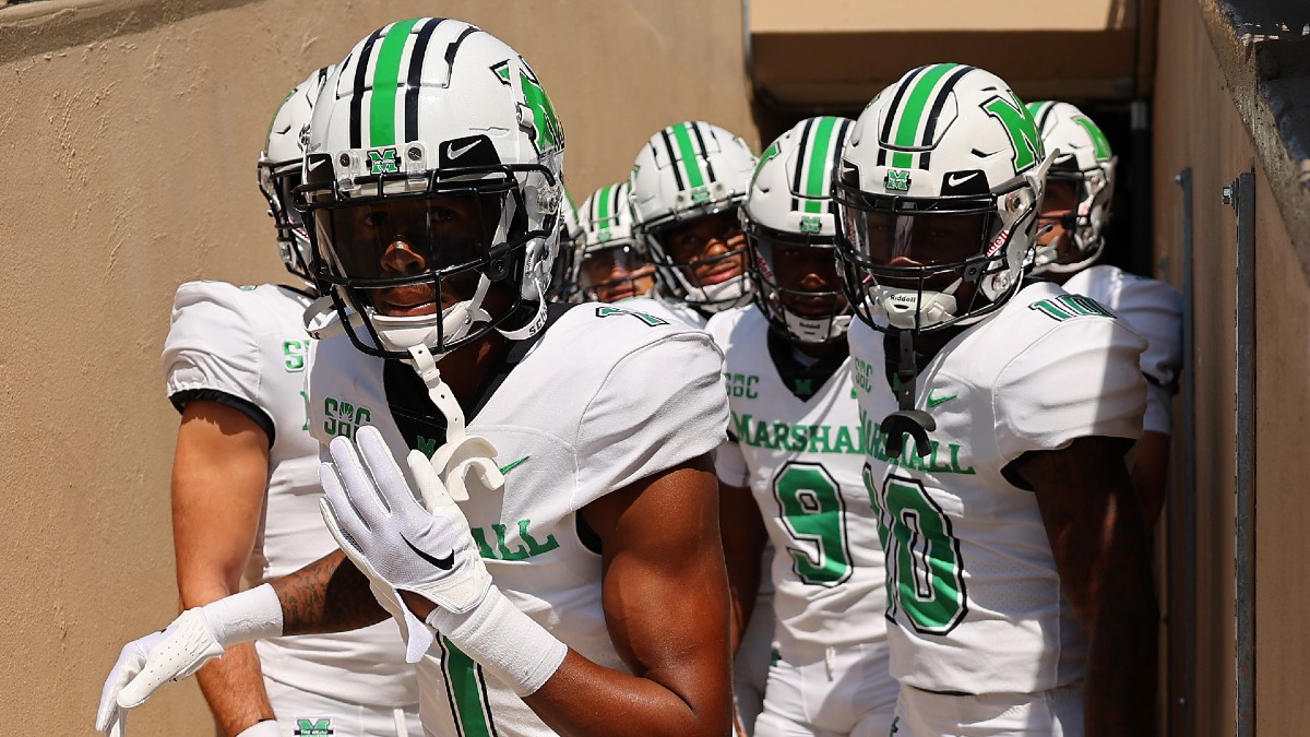 College Football Odds, Picks for Virginia Tech vs. Marshall article feature image