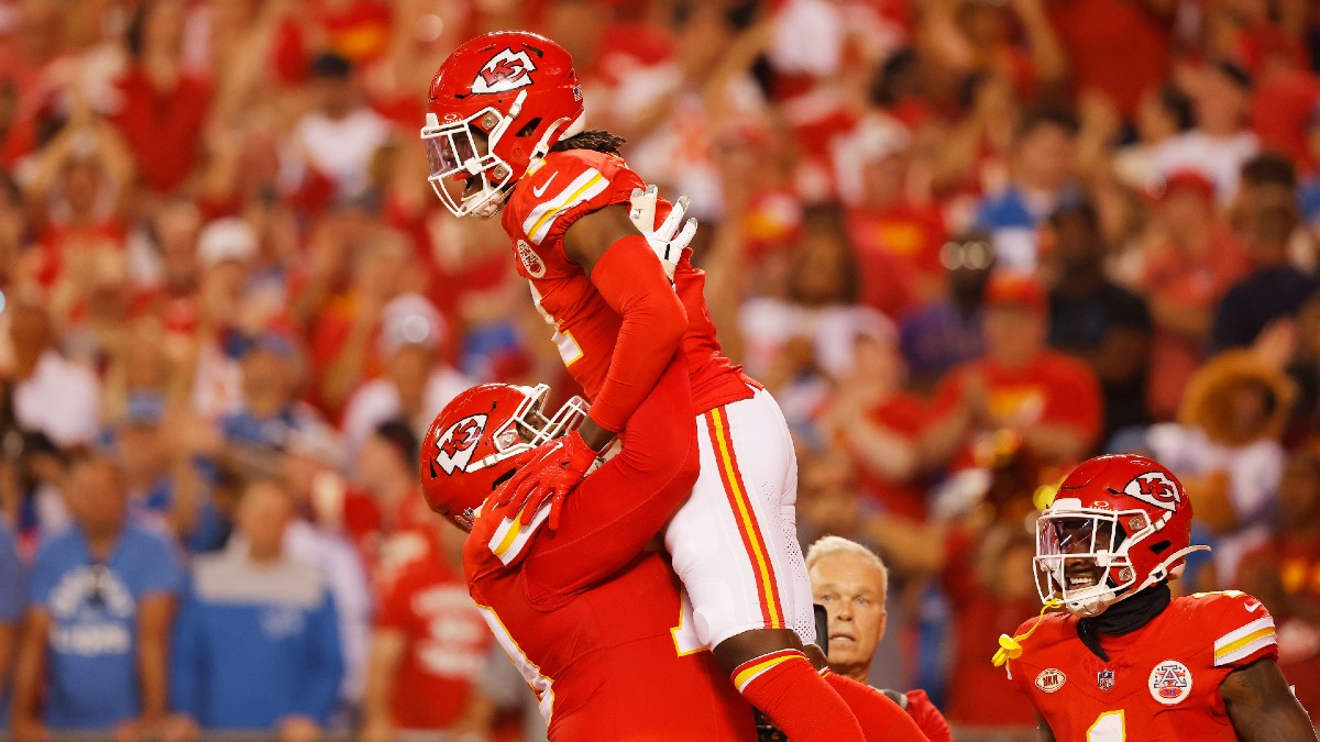 NFL Live Betting Week 1: Lions vs. Chiefs on Thursday Night Football Live Bets article feature image