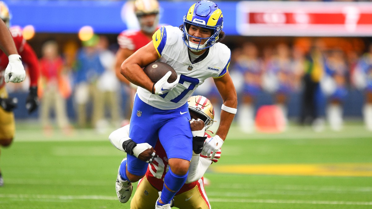NFL OROY Odds: Puka Nacua Booms Up Board, Anthony Richardson Injured, Bijan Robinson Still Favorite article feature image