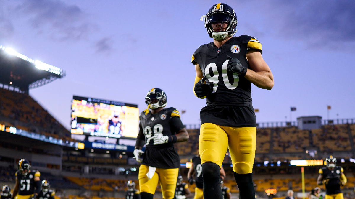 NFL Defensive Player of the Year Odds: T.J. Watt Rising Up Odds Board article feature image