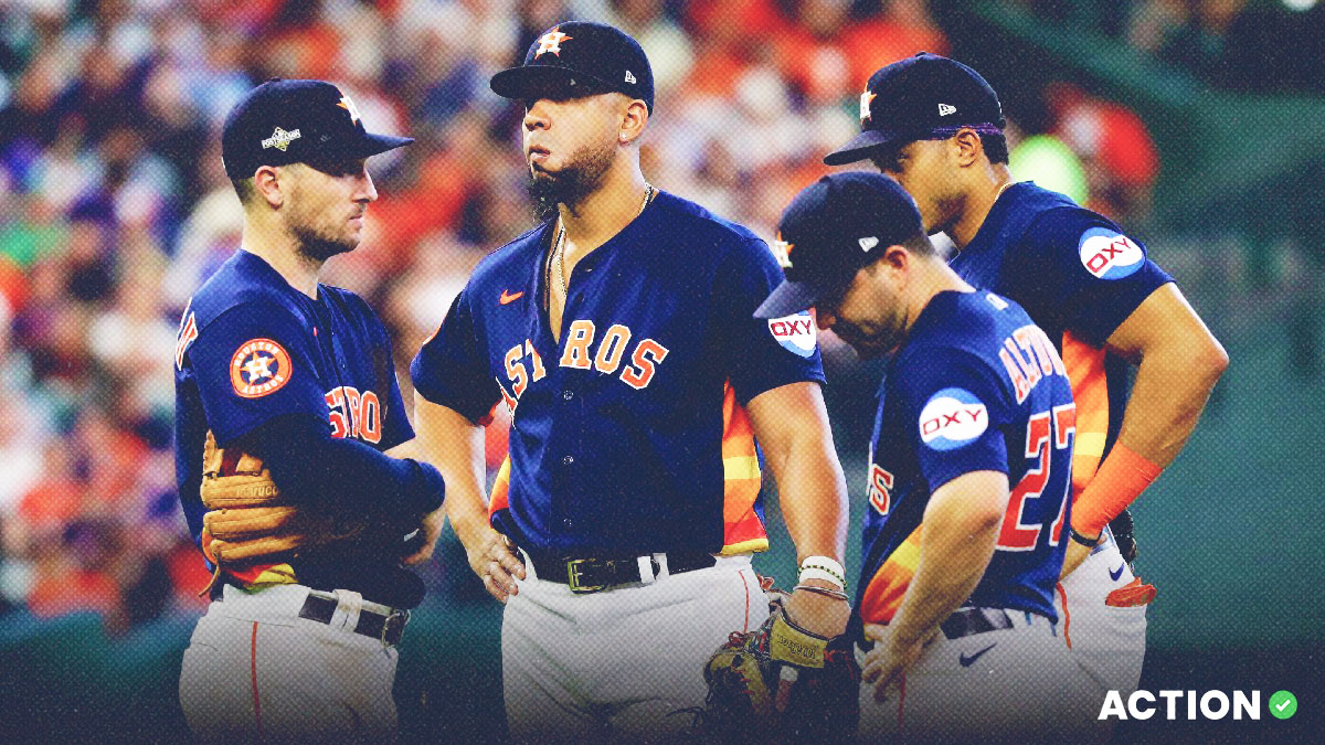 MLB Best Bets Today | Picks, Predictions, Odds for Astros vs Rangers ALCS Game 3 article feature image