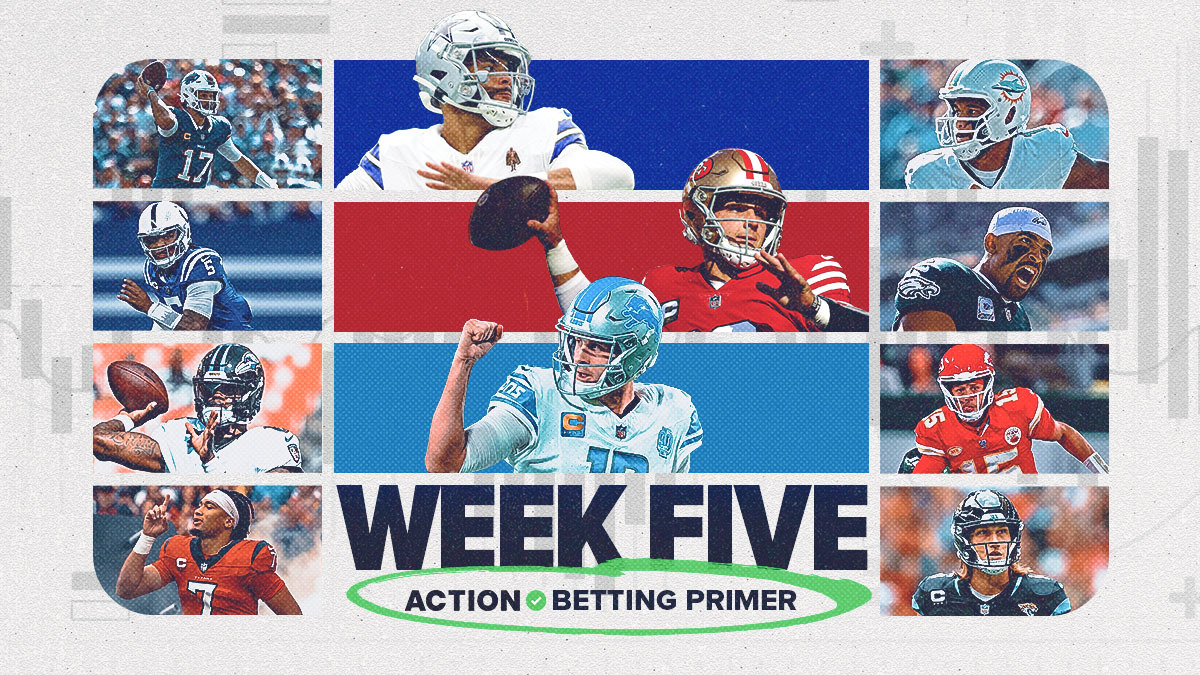 NFL Week 5 Betting: Best spread, over/under bets before lines move, NFL  and NCAA Betting Picks