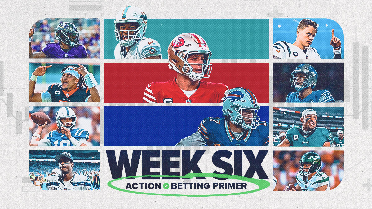 NFL Week 6 Betting Trends, Stats, Notes: Action Network Betting Primer article feature image