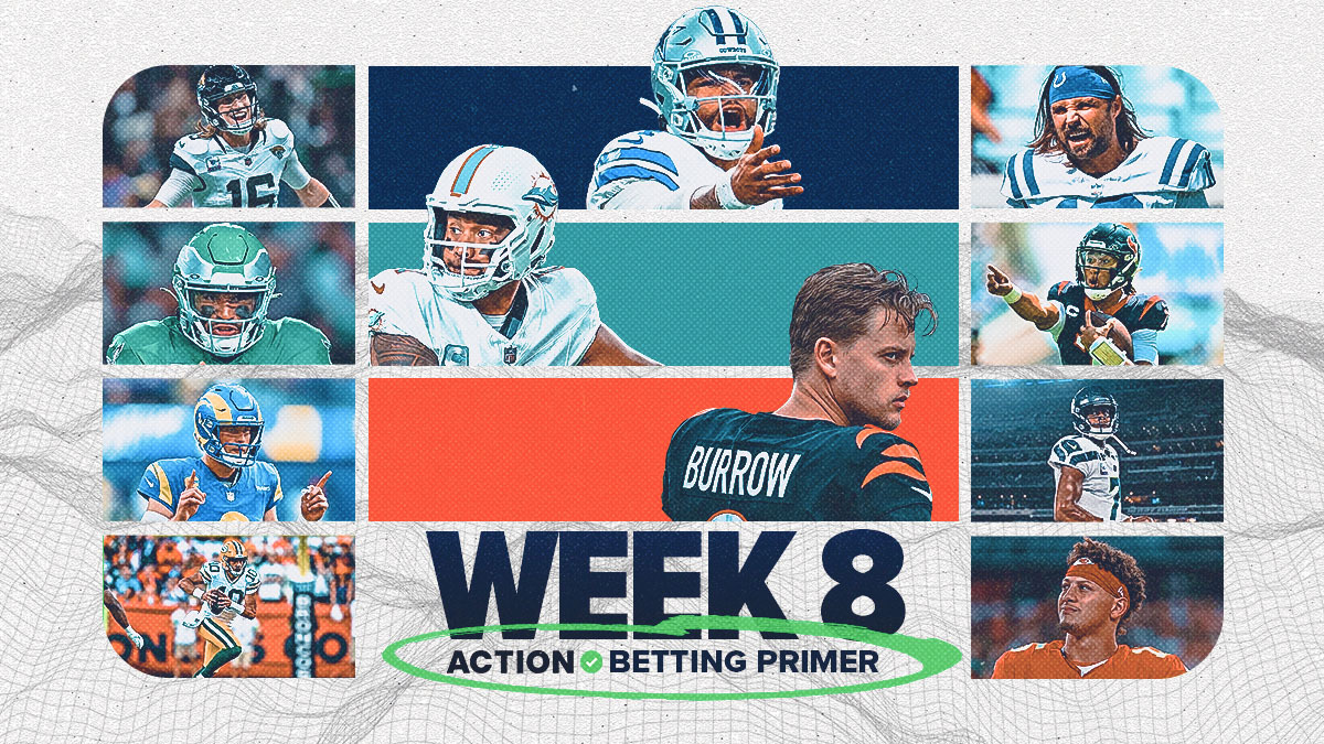 NFL Week 8 Betting Trends, Stats, Notes: Action Network Betting Primer article feature image