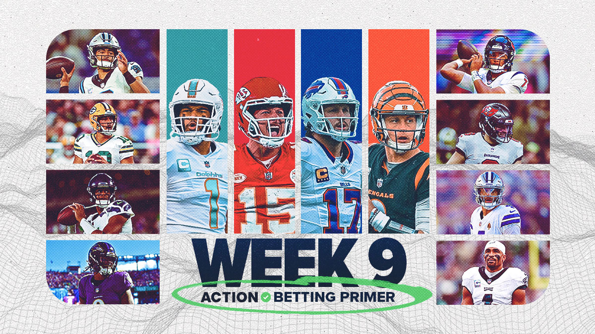 NFL Week 9 Betting Trends, Stats, Notes: Action Network Betting Primer article feature image