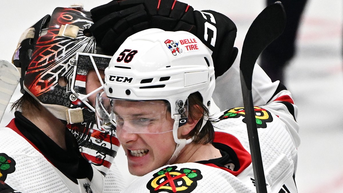 NHL Picks: Blackhawks vs Bruins, Oilers vs Canucks Lead Sharp Predictions (Oct. 11) article feature image