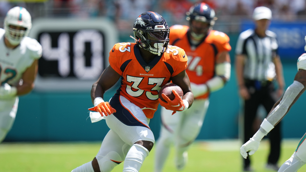 Broncos vs Bears Player Props: Bet Javonte Williams article feature image