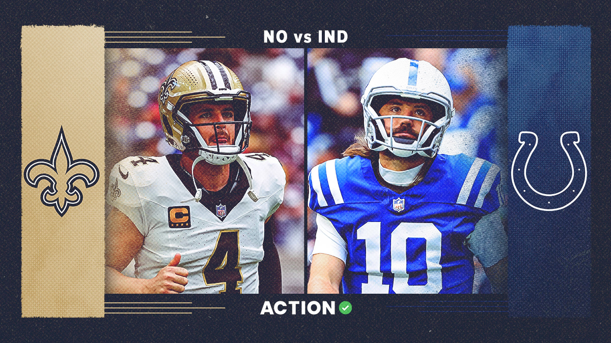 Saints vs Colts Odds, Prediction | NFL Week 8 article feature image