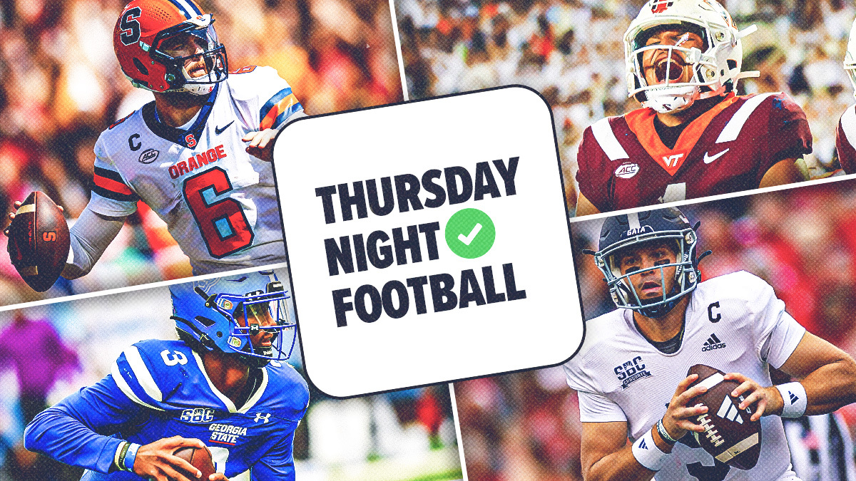 College Football Odds, Picks for Thursday: How to Bet Georgia State vs Georgia Southern & Syracuse vs Virginia Tech article feature image