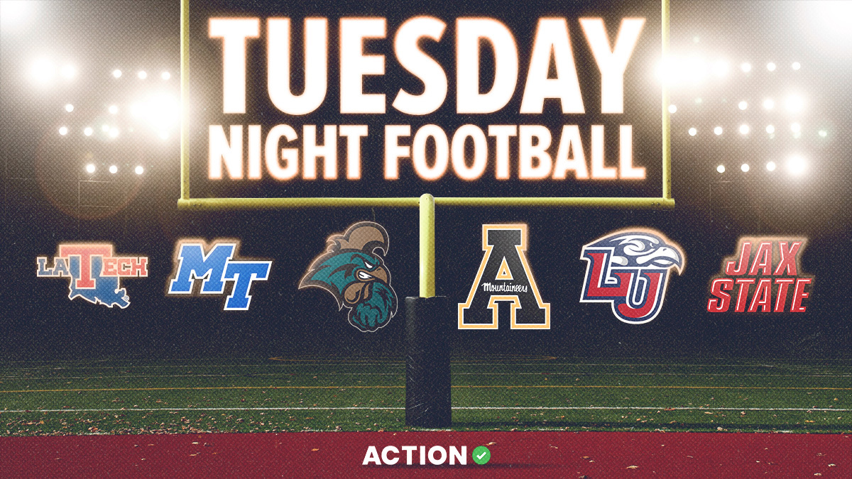 College Football Odds & Picks: How to Bet Tuesday’s Liberty vs Jax State & Coastal Carolina vs App State Games article feature image