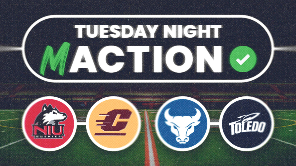 Tuesday College Football Picks & Odds: How to Bet Toledo vs. Buffalo,  Central Michigan vs. NIU