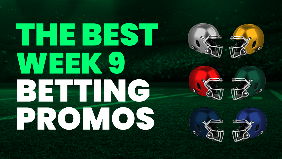 Week 9 Promos: Bet $10, Get $200 in Bonus Bets (& More)!