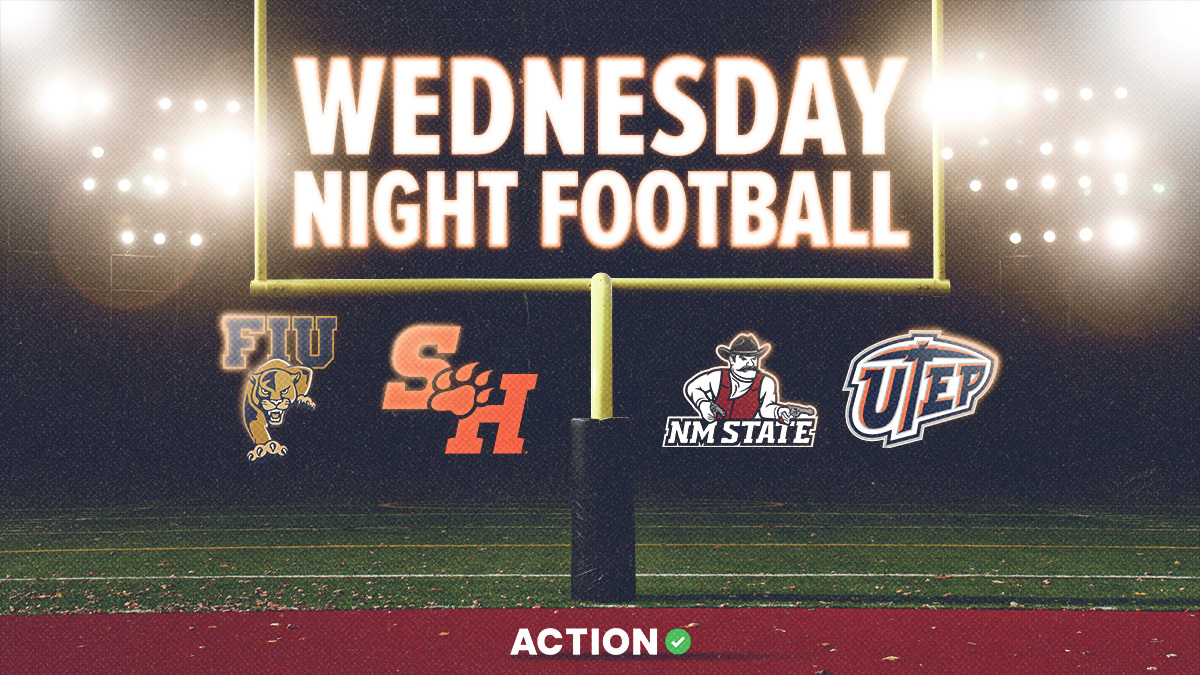 Wednesday College Football Odds & Picks: How We're Betting Sam Houston vs FIU, New Mexico State vs UTEP